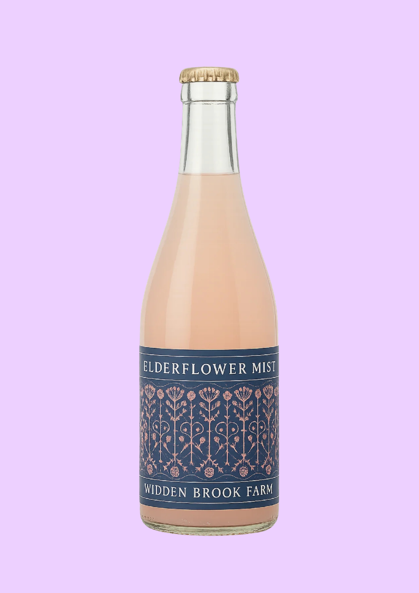 Widden Brook Farm Elderflower Mist Crimson Sparkling 2024 (Low Alcohol)