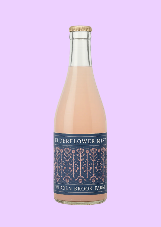 Widden Brook Farm Elderflower Mist Crimson Sparkling 2024 (Low Alcohol)